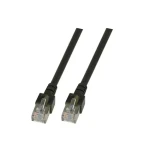 EFB Cat5e SF/UTP černý / Patch kabel / RJ-45 / 25 m / PVC / CCA (K5456.25)