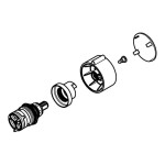 GROHE - Náhradní díly Přepínání, chrom 46921000