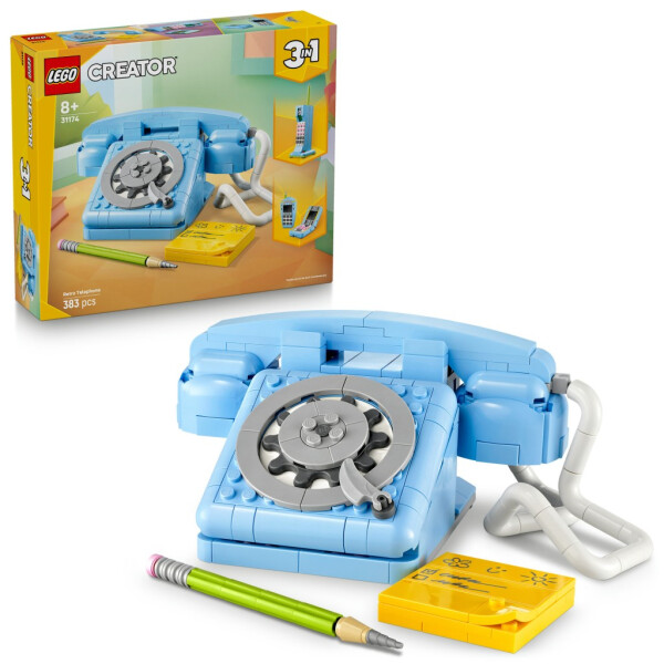 LEGO® Creator 3v1 31174 Retro telefon - LEGO® Creator