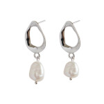 LUNICA Stříbrné večerní náušnice PERLY 0557