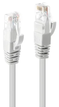 Lindy Cat6 U/UTP bílý 0,5 m / Síťový kabel / RJ-45 (48091)