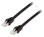 Equip Patchkabel Cat8.1 černá / Patch kabel / S/FTP / RJ45 - RJ45 / 0,5 m / 40 Gbit/s / PoE++ (608057)