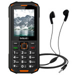 EVOLVEO StrongPhone X5 černo-oranžová / 2.4" / 0.3MP / Dual-SIM / IP68 (SGM SGP-X5)