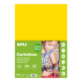 APLI A4, žlutý