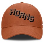 Nike Pánská kšiltovka Texas Longhorns NCAA Slanted Primetime Rise Performance Adjustable