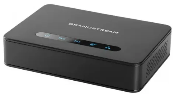 Grandstream HT813 / VoIP analogová brána / 1x FXS / 1x FXO / 2x SIP účet / 2x LAN 100Mb (HT813)