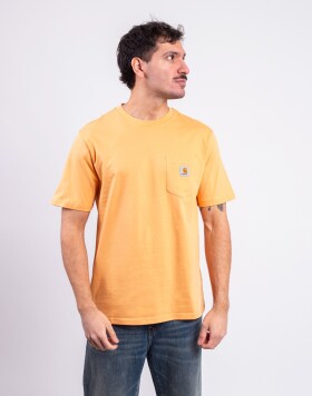 Tričko Carhartt WIP S/S Pocket T-Shirt Gentle Orange