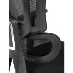 Kancelářská židle, synchronní mechanismus, černá síťovina, KA-Y358 BK