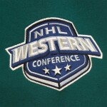 Mitchell & Ness Pánská mikina Minnesota Wild NHL Heritage Lace-Up Jersey Crew Velikost: XL