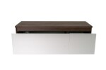 Koupelnová skříňka s krycí deskou Naturel Monza 119x30x45 cm ořech mat MONZA120WN MONZA120WN