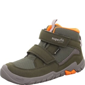 Dětské celoroční tenisky Superfit barefit TRACE GTX Green/Orange 1-006042-7000 - 32