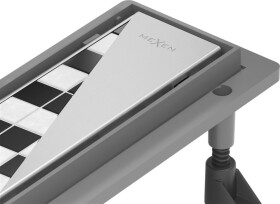 MEXEN - Flat ABS odtokový žlab 2v1 70, ino 1069070