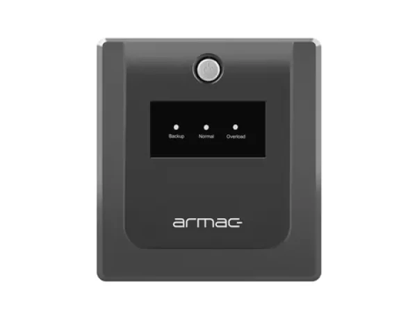 Armac Home H/1000E/LED černá / Záložní zdroj UPS / Line-Interactive / 1000 VA / 650 W / 4x 230V (H/1000E/LED)