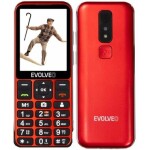 EVOLVEO EasyPhone LT + stojánek červená / 2.3" / SOS / microSDHC (EP-880-LTR)