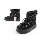 Lee Cooper dámská sportovní obuv zimní trekingová zateplená lakovaná dámské 37