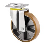 Tente Vysokozátěžové kolečko s polyuretanovým běhounem 250 mm, otočné 1758
