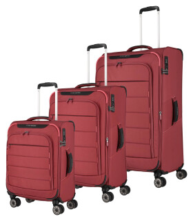 Travelite Skaii 4w S,M,L Red S: 36 l / M: 62/67 l / L: 91/98 L TRAVELITE-92640-12
