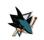 FanFave Cedule San Jose Sharks NHL 3D Foam Logo