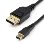 StarTech Mini DisplayPort 1.4 na DisplayPort černá / Kabel / 2 m / 8K / 120 Hz (DP14MDPMM2MB)
