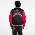 Mitchell Ness Pánská Bunda Chicago Blackhawks Primetime Heavyweight Satin Jacket Current Logo Velikost: