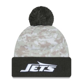 New Era Pánská zimní čepice New York Jets NFL 2024 Salute to Service Sport