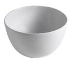 SAPHO - DOME keramické umyvadlo na desku vysoké, Ø 45,5cm, bílá WH030