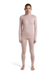 ICEBREAKER Wmns 260 Tech LS Half Zip, Pink Quartz velikost: XS