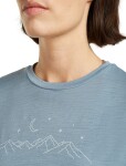 ICEBREAKER Wmns Mer 150 Tech Lite SS Tee Sparkling Sta, Flint Blue velikost: M
