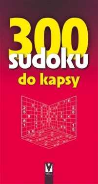 300 sudoku do kapsy (červené) - Kolektiv