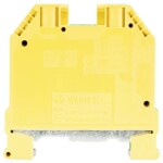 Weidmüller Z-series, Feed-through terminal, Rated cross-section: 2,5 mm², Tension clamp connection, Wemid, Dark Beige, ZDU 2.5 1608510000-100 100 ks