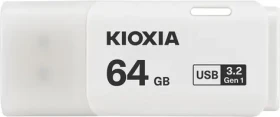 KIOXIA TransMemory U301 64GB bílá / Flash Disk / USB 3.2 (LU301W064GG4)