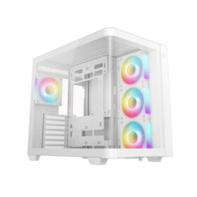 DEEPCOOL Case CG530U 4F WH, ATX, Průhledná bočnice, 4x120mm ARGB Fan, bílá EDF_1808151