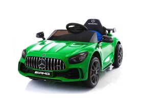 Mamido Dětské elektrické autíčko Mercedes GTR 2x45W Zelená