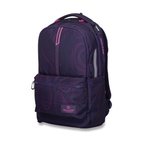 Školní batoh Walker Rey - Purple Frequency