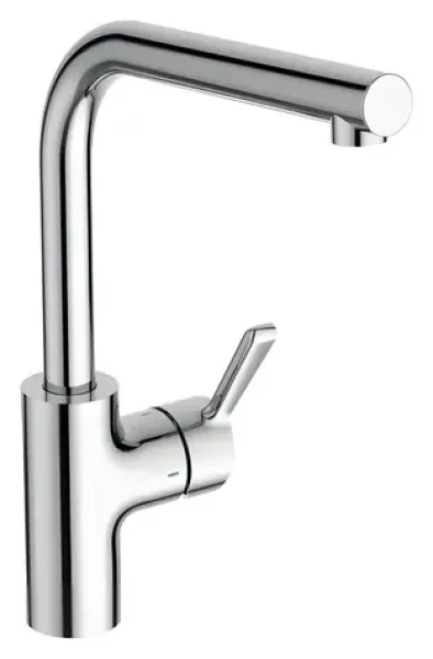 Ideal Standard Ceralife chrom / Dřezová baterie / Easy Fix+ / SmartShine / otočný výtok (BE239AA)