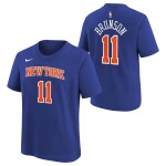 Nike Dětské tričko New York Knicks NBA Jalen Brunson #11 Player T-Shirt Modrá (YOUTH)