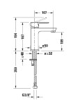 DURAVIT - A.1 Umyvadlová baterie, chrom A11020002010