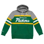 Mitchell & Ness Pánská mikina Green Bay Packers NFL Head Coach Throwback Football Hoodie Velikost: S