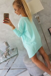 Halenka oversize mint UNI