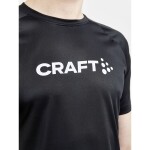 Craft Core Essence Logo černé - Běžecké tričko CRAFT CORE Unify Logo - černé Velikost textilu: XL
