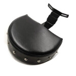 Harley-Davidson Softail Heritage Custom/114 18-21, opěrka řidiče, nýty, černá