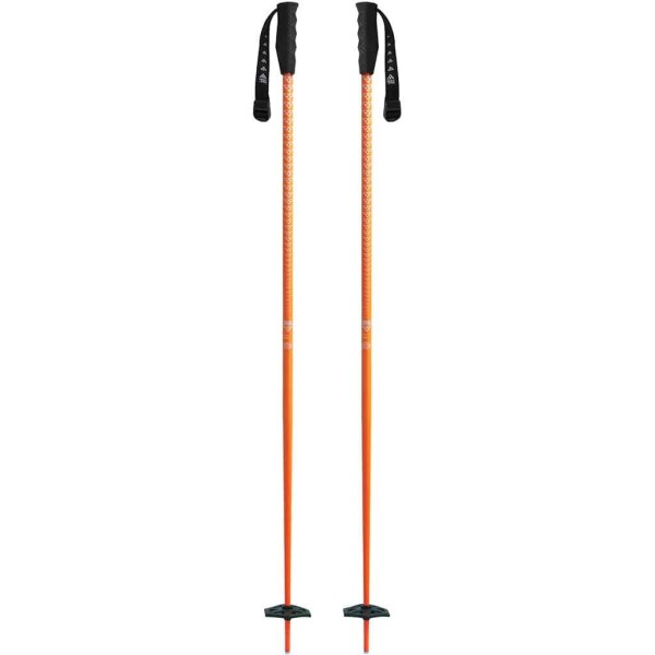 Lyžařské hůlky BLACK CROWS Meta Orange/White délka hůlek 125cm