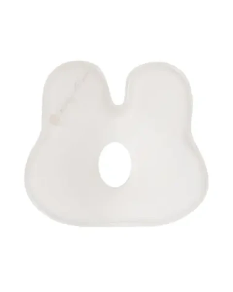 KikkaBoo Ergonomický polštářek z paměťové pěny Bunny Airknit White / od 0 měsíců (31106010127KB)