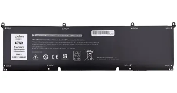 TRX Polion 69KF2 / Baterie pro notebook Dell / 6000 mAh / 69 Wh / XPS 9500, Precision G15 5550 / neoriginální (TRX-PLNB374)
