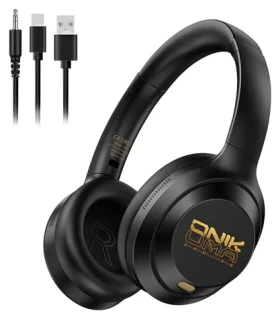 Onikuma GT811 černá / Herní sluchátka / Bluetooth 5.4 / ANC / mikrofon / výdrž 55 h (GT811 Black)