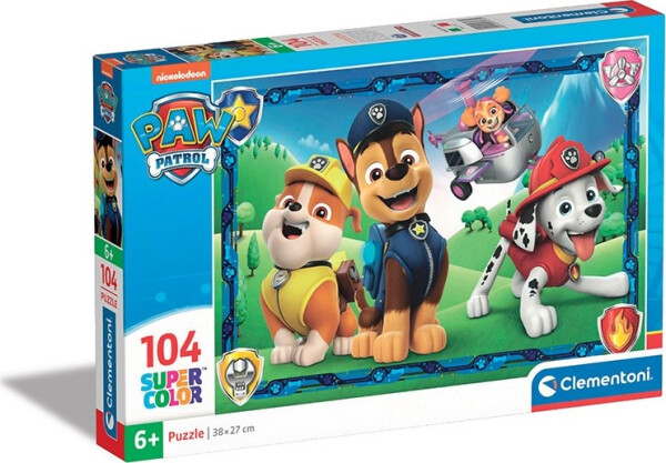 Puzzle Tlapková Patrola 104 dílků - Clementoni