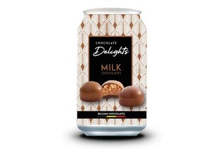 Pralinky Delights plech milk 65g