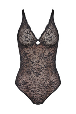 Dámské body Amourette Charm BS - BLACK - černá 0004 - TRIUMPH černá (0004) 085E