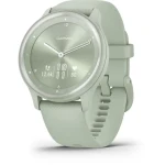 Garmin Vivomove Sport stříbrno-zelená / chytré hodinky / 72 x 154 OLED / BT / ANT+ / 5 ATM (010-02566-03)