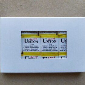 Umton Umton, mistrovské akvarelové barvy, 1/2 pánvička, 2,6 ml, 1 ks Barva Umton: 2100 Kadmium žluté střední